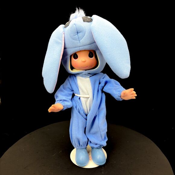 Stitch Precious Moments Doll by Linda Rick Doll Maker 13" W/Stand Disney Parks - Picture 1 of 6